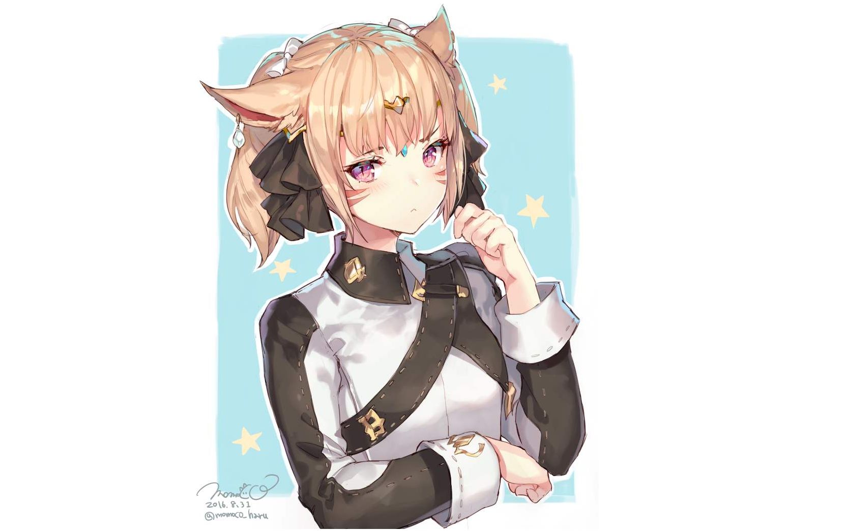 ff14黑魔猫猫的希瓦幻巧战