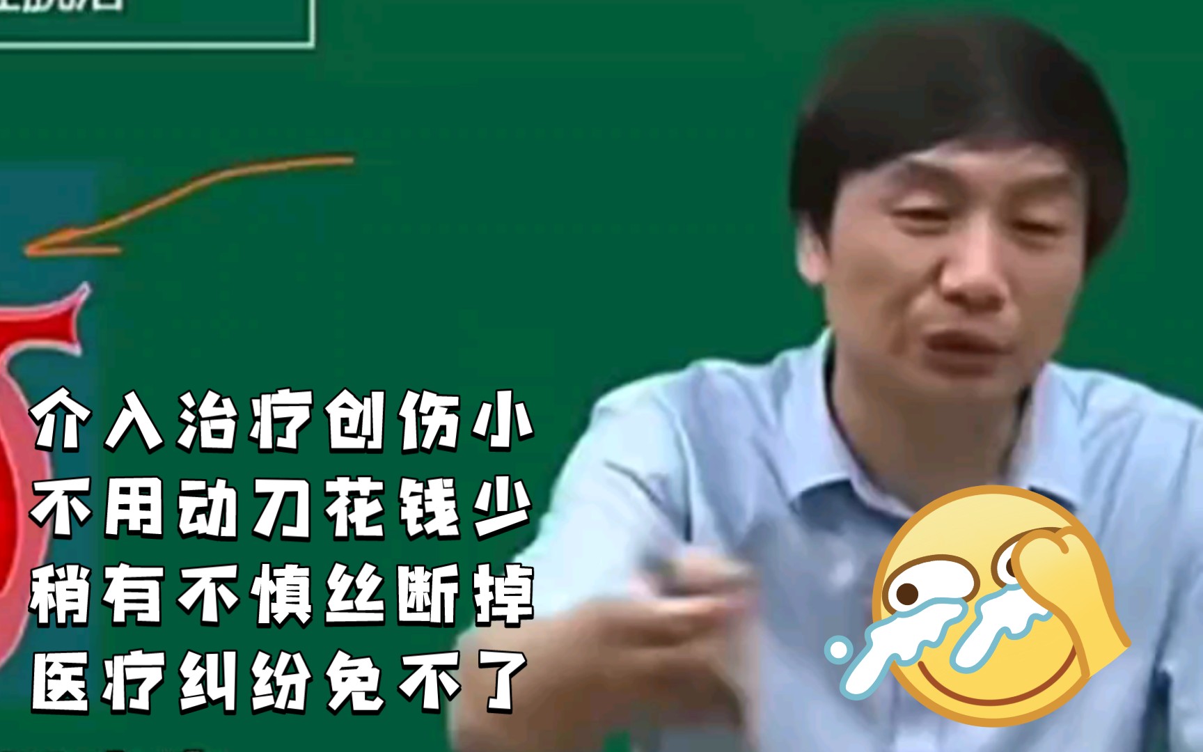 介入治疗创伤小不用动刀花钱少稍有不慎丝断掉医疗纠纷免不了贺银成讲