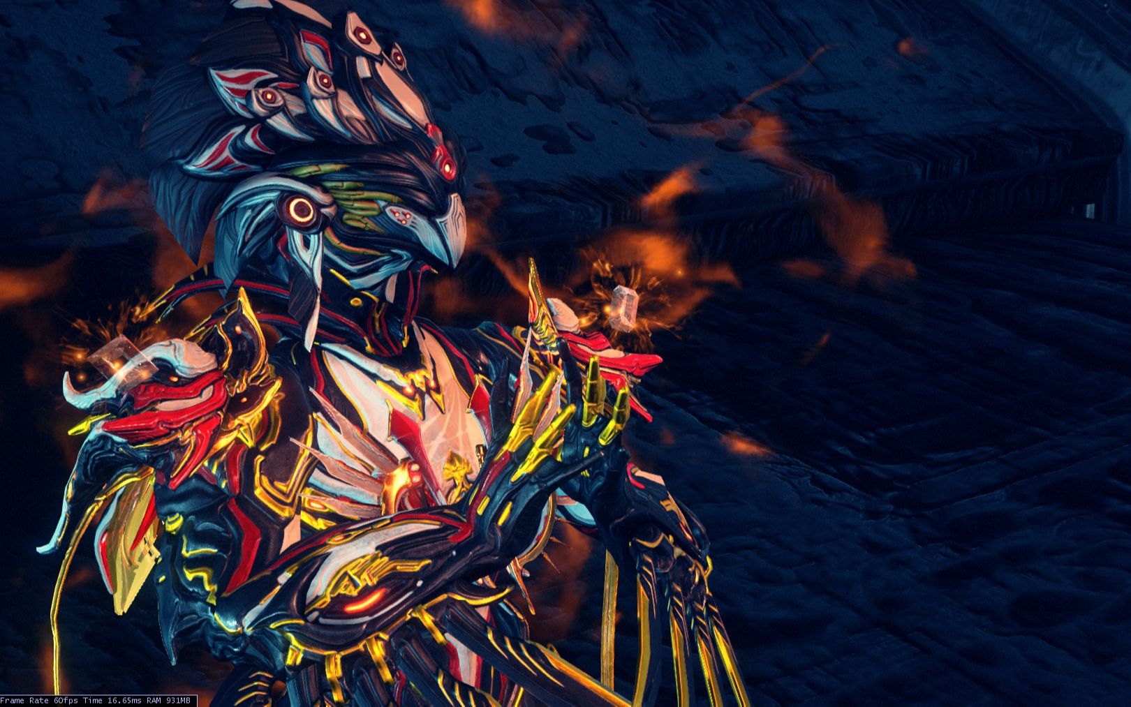 60帧warframe鸟姐配色罗刹鸟