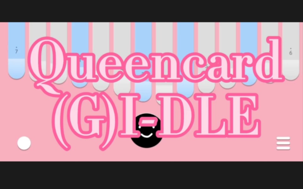 queencard (g)i-dle kalimba keylimba 卡林巴 拇指琴