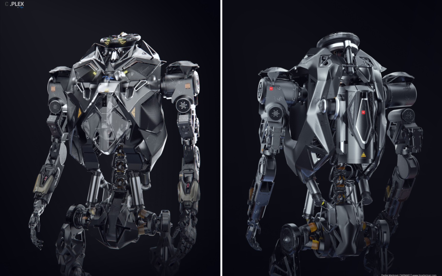 【机动装甲】轻型高机动机器人_哔哩哔哩_bilibili