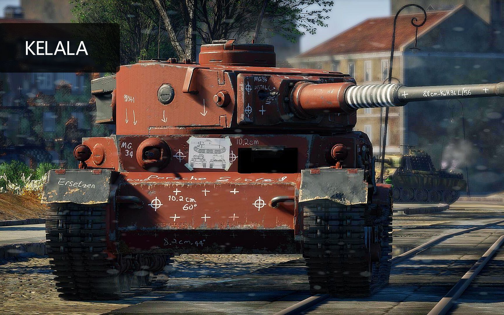 【战争雷霆】"保时捷博士恁可真是个天才!"vk 45.01(p)简评&实战