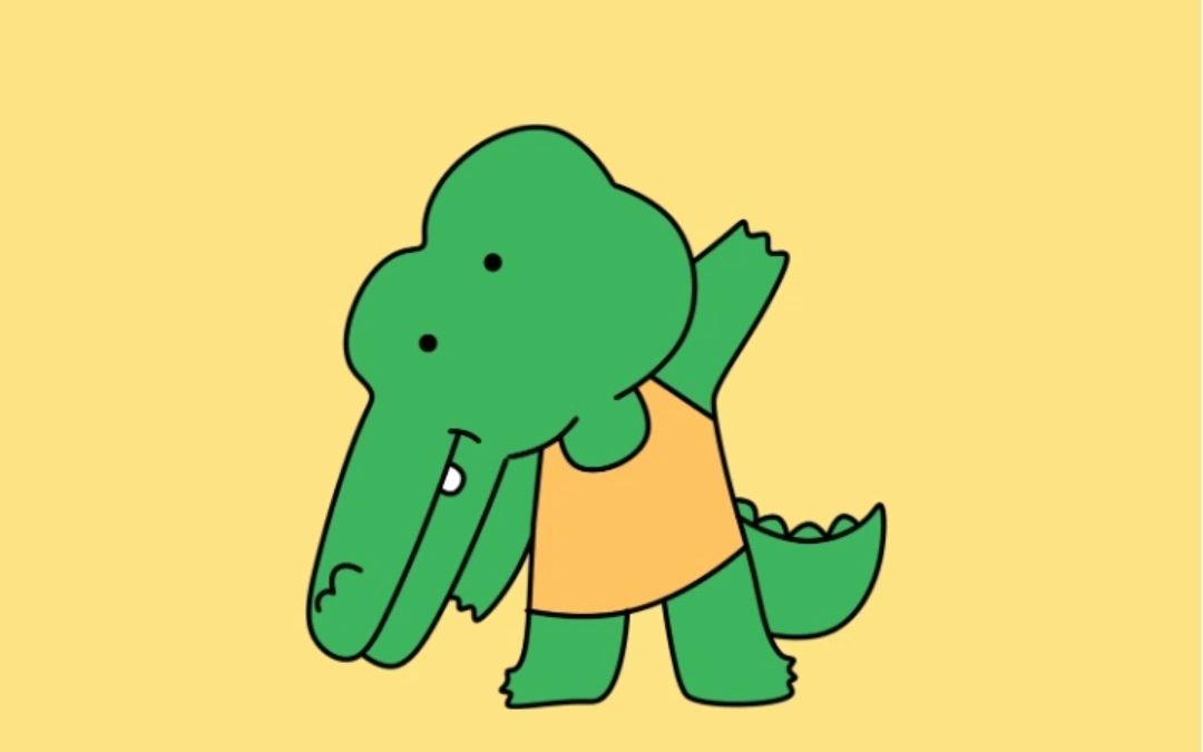 吃旺旺雪饼都要分三口的扬子鳄