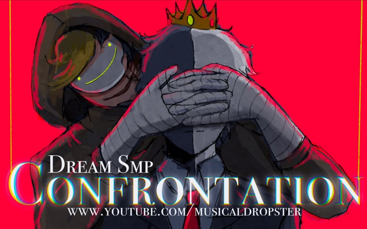 【dream smp手书/中文字幕】confrontation/当面对峙((dropster))