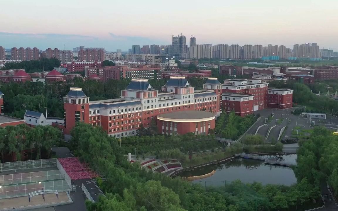 吉林警察学院全景图图片