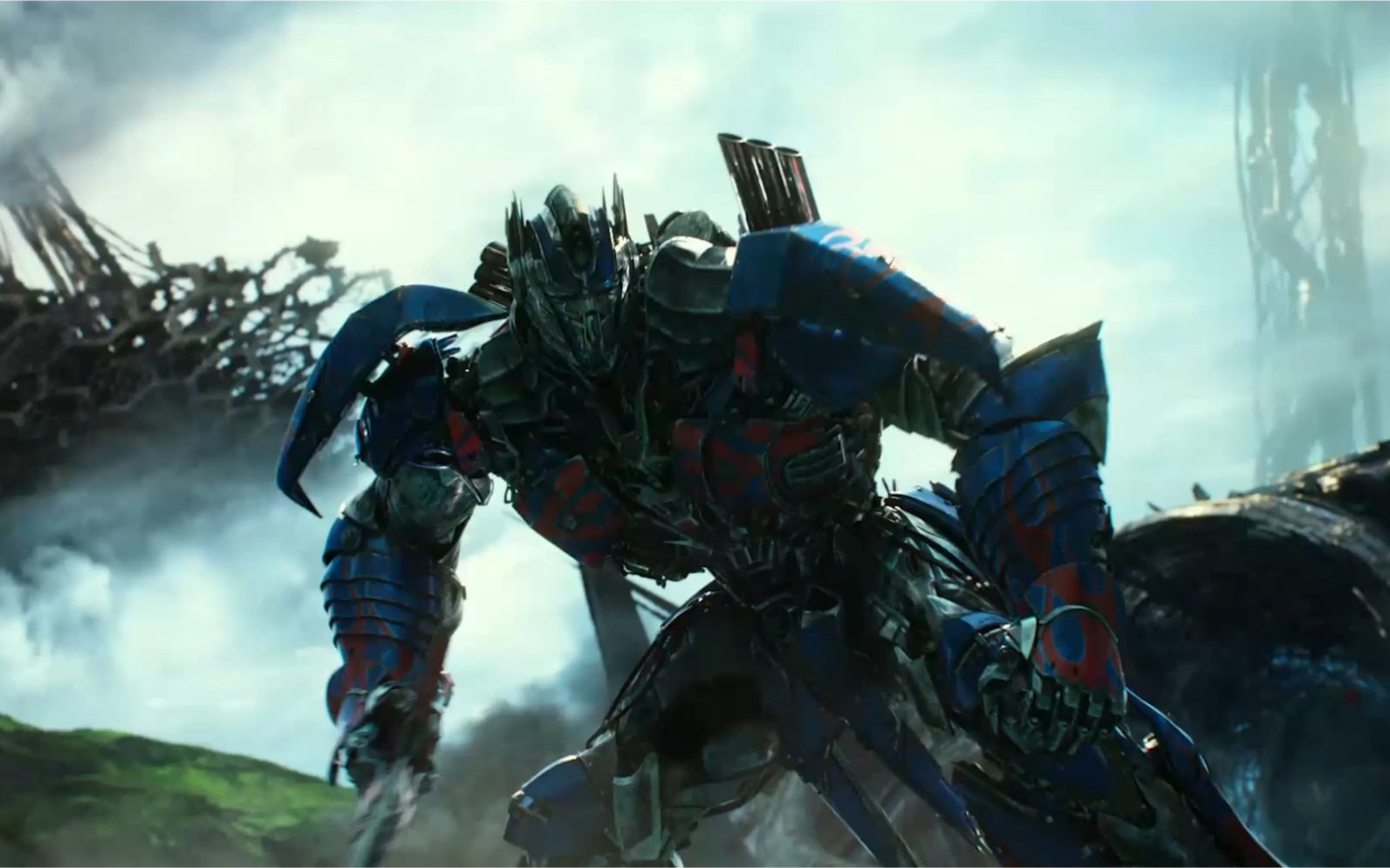 变形金刚1-5混剪!擎天柱打架!