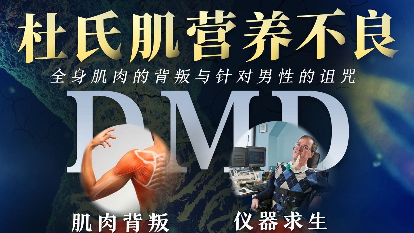 12岁坐轮椅18岁上呼吸机，一种逐步剥夺肌肉的罕见病（DMD）