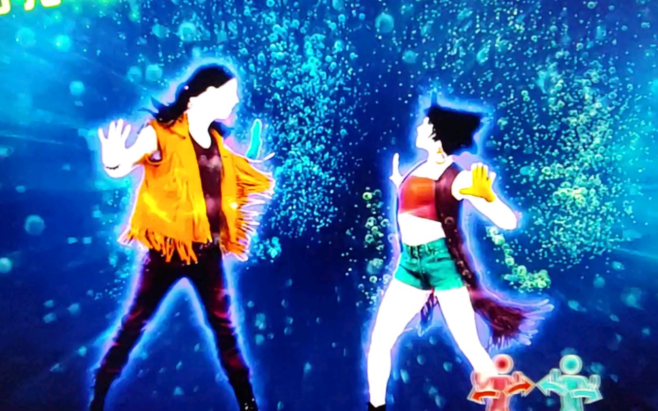 [图][玩游戏减肥#13]舞力全开 wiiu 日版 Just Dance