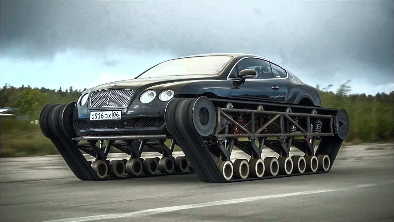 [搬] academeg 世界最快的履带全地形车.宾利ultratank.