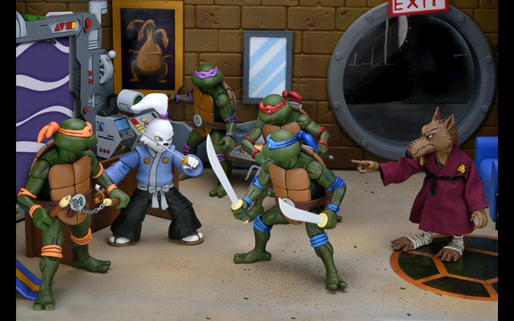 neca 忍者神龟 新品玩具图_哔哩哔哩_bilibili