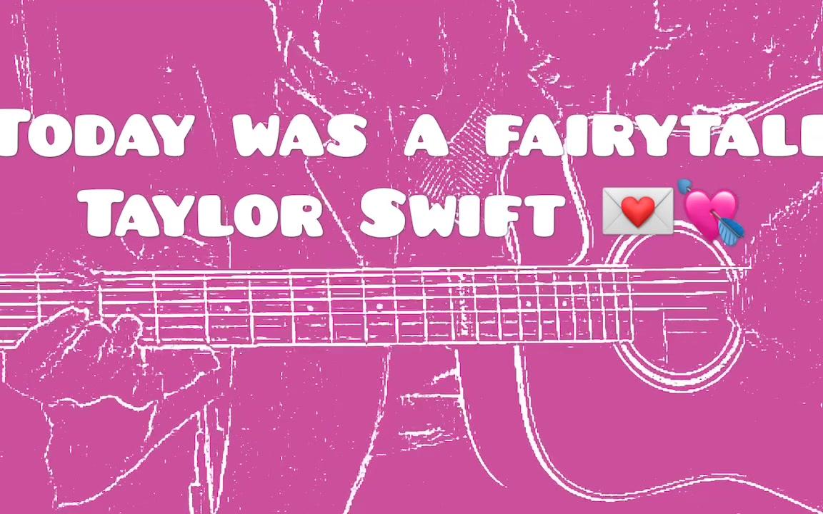 [图]TODAY WAS A FAIRYTALE（Cover：Taylor Swift）