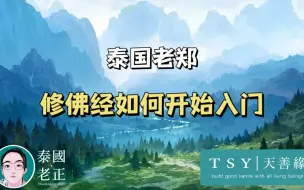 Tải video: 修佛经如何开始入门？｜泰国老郑｜天善缘