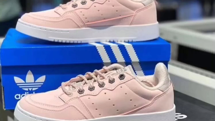 adidas阿迪达斯三叶草秋冬加绒 樱花粉板鞋尺码36/4 36.