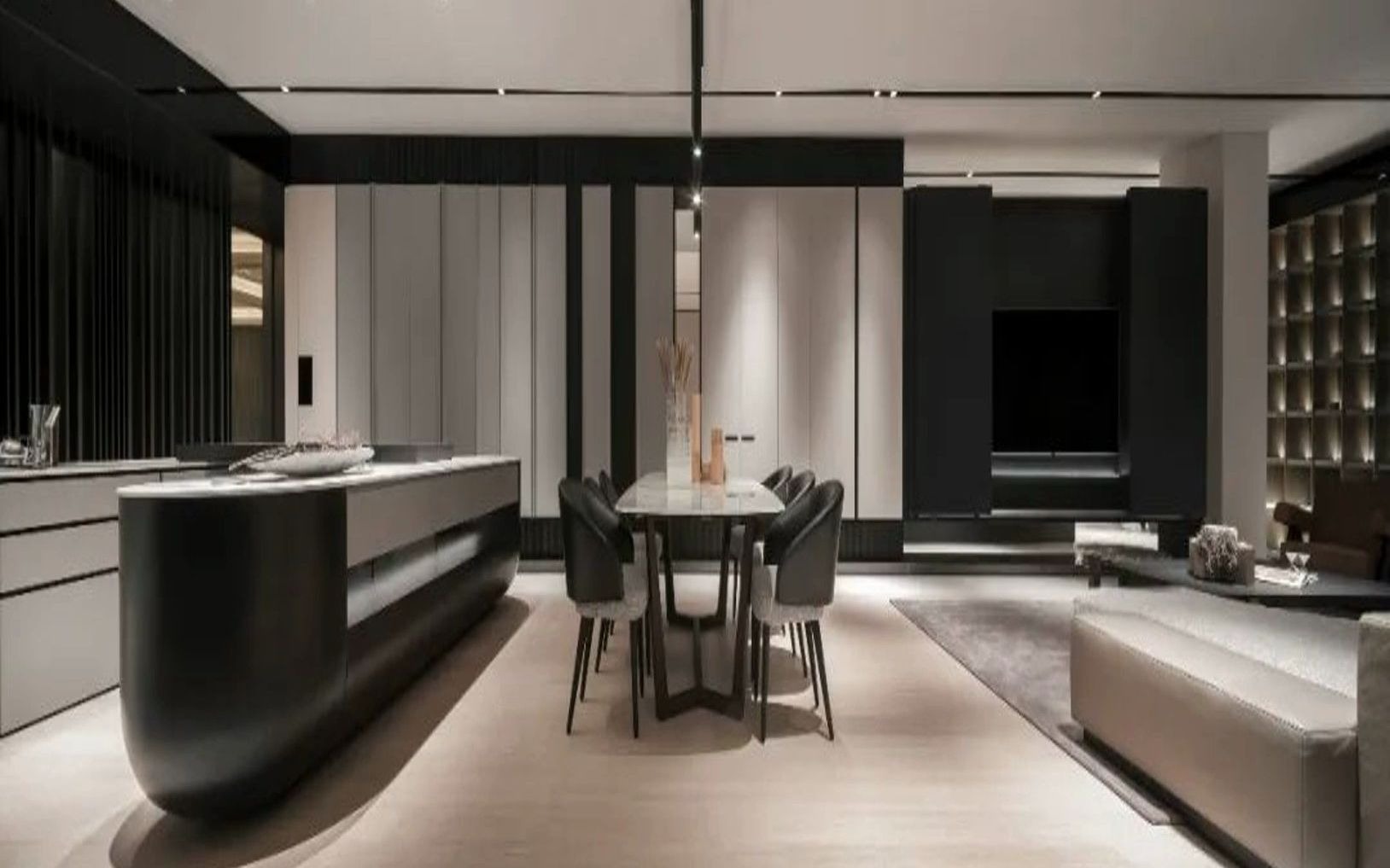 唐忠汉设计玄关作品 #展厅案例 「本来之间 」家居展厅丨唐忠汉丨