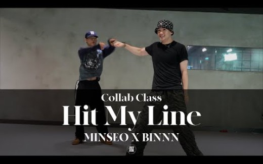 MINSEO X BINNN COLLAB CLASS | Chris Brown  Hit My Line哔哩哔哩bilibili