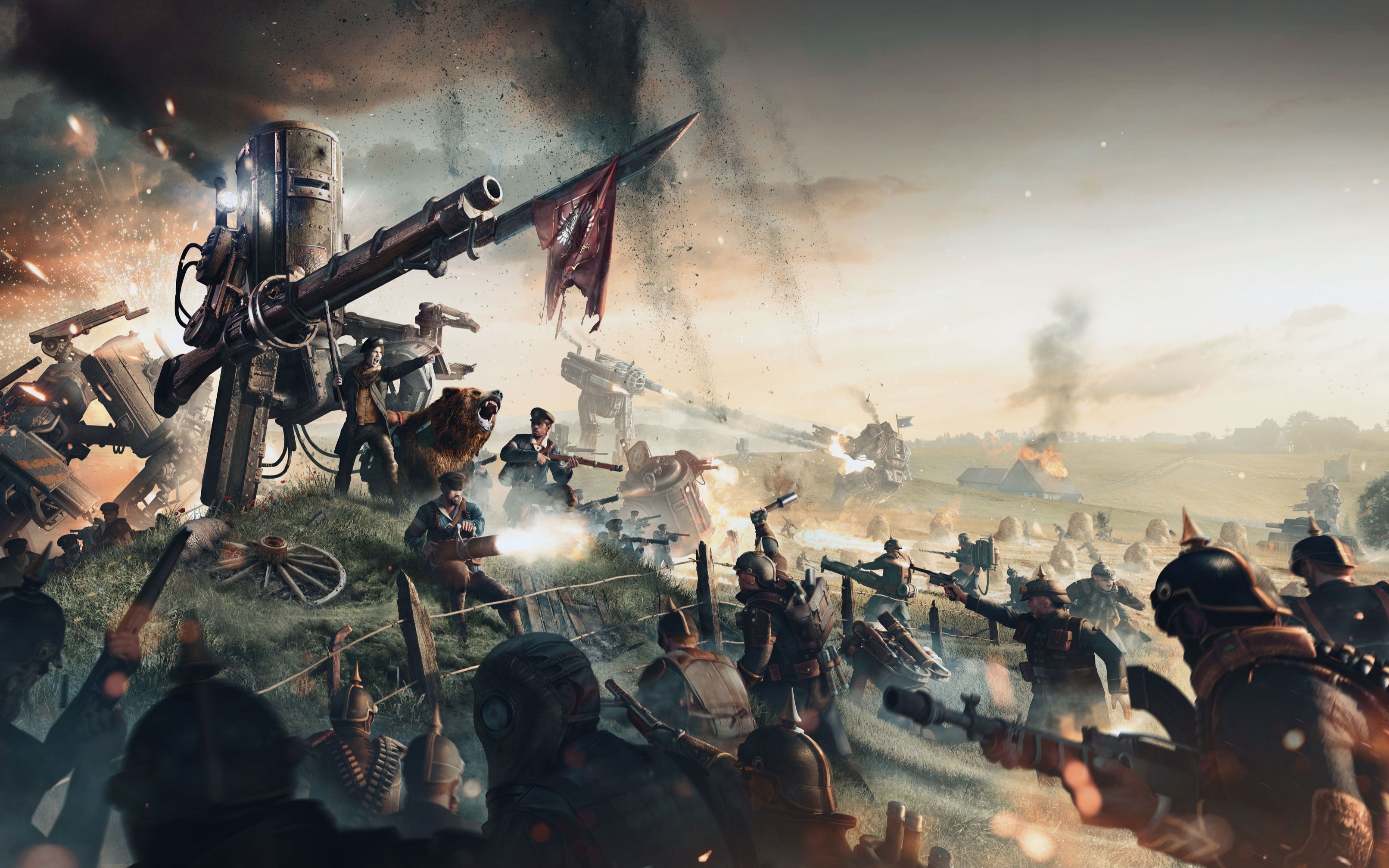 钢铁收割最新测试对手毛子这场对手还是会玩的打的有来有回