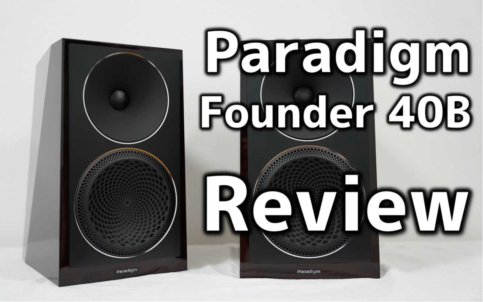 9896加拿大 paradigm 百里登 founder 40b 书架音箱