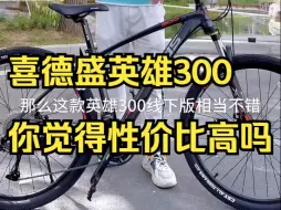 xds喜德盛英雄300，你觉得性价比高吗？