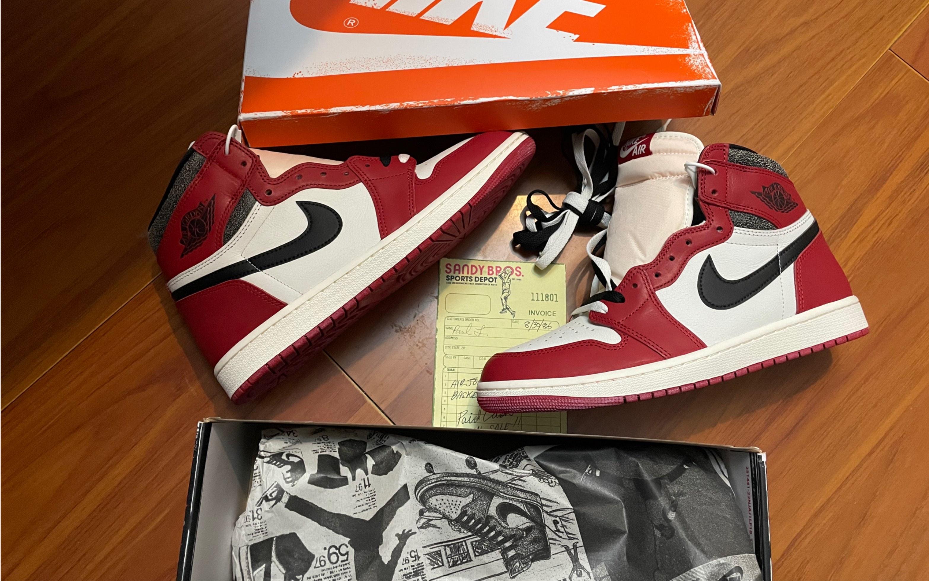 终于 终于 sneakers of the year aj1 芝加哥2022来了_哔哩哔哩_bili