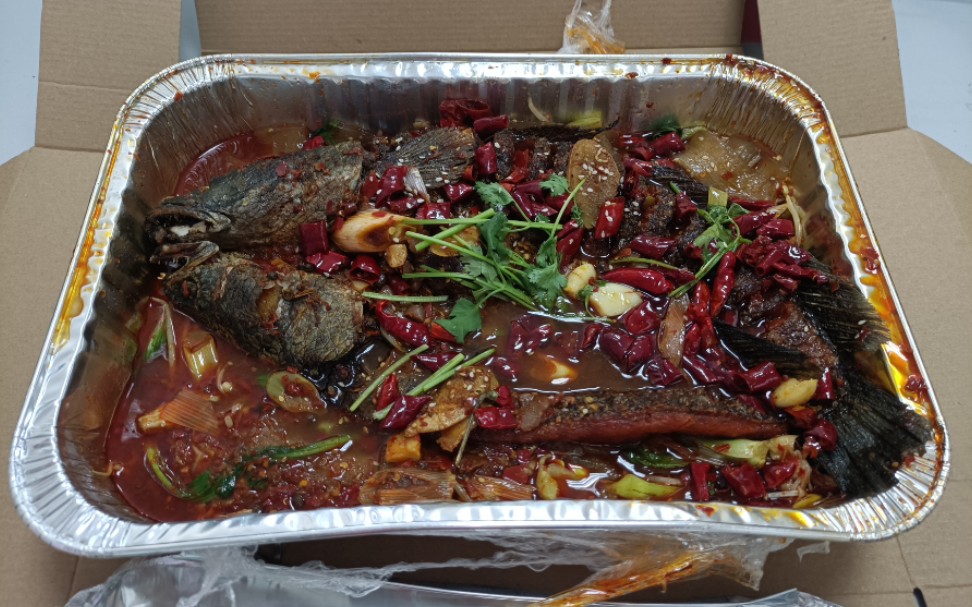 暑假留校之外卖烤鱼