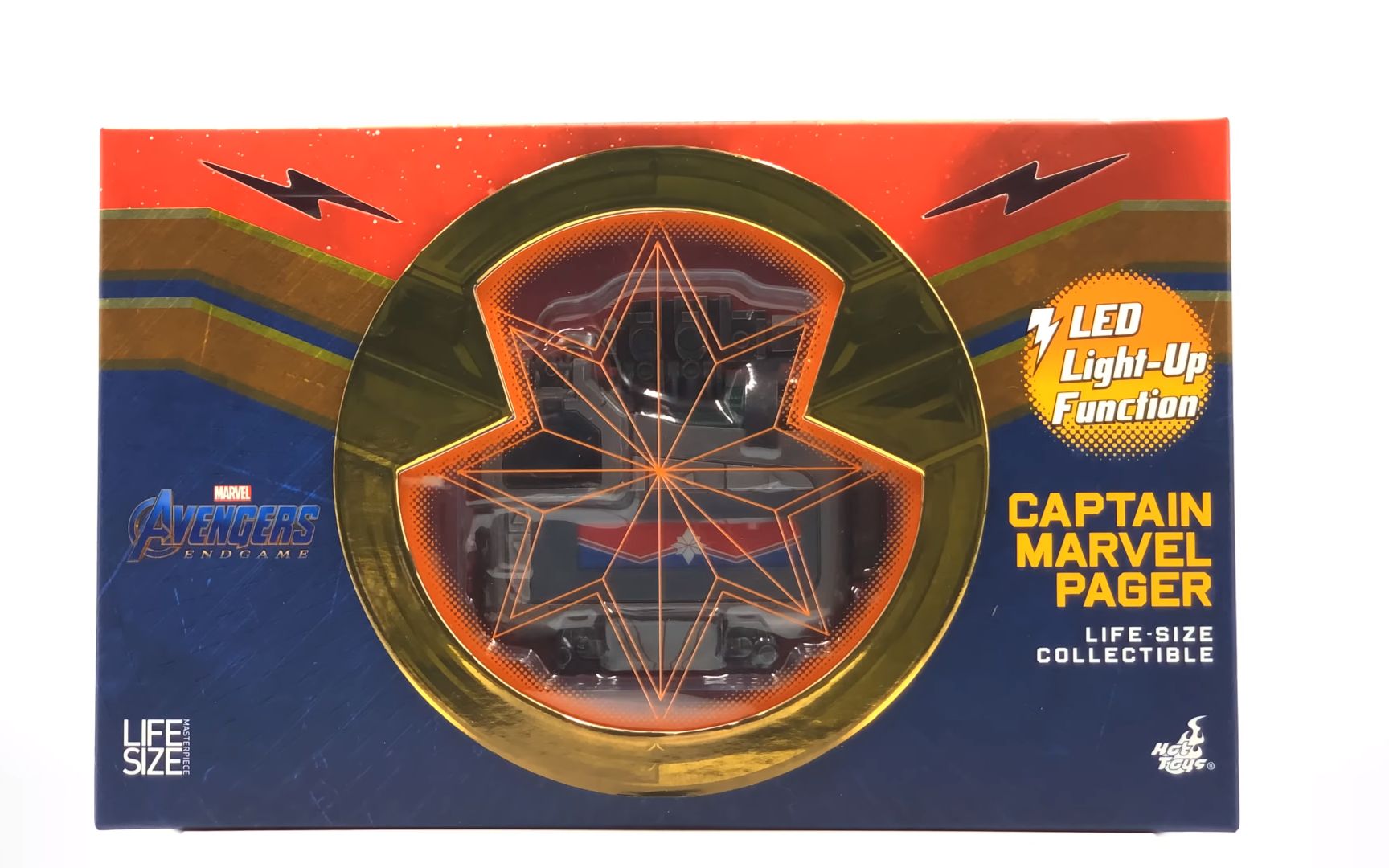 1/1 lms009 复仇者联盟4 终局之战 惊奇队长 信号发射器 寻呼机 评测