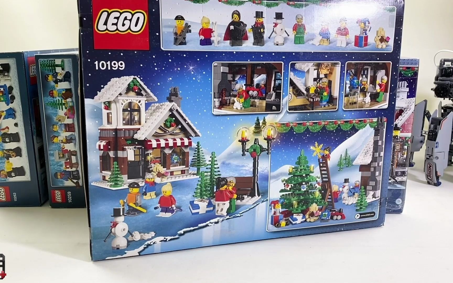 我们用chrome浏览器抽取了乐高首款冬季系列10199的中奖者