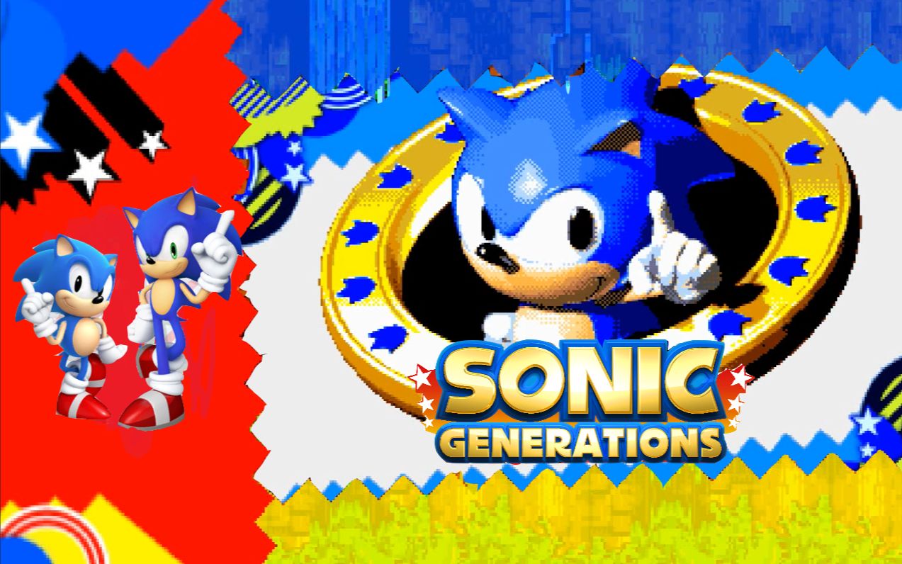 【sonic3 a.i.r. mod】你们猜猜,这是索尼克3还是索尼克世代