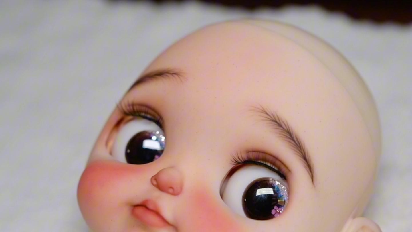 blythe小布磨改小布娃娃妆师改娃工作日常分享