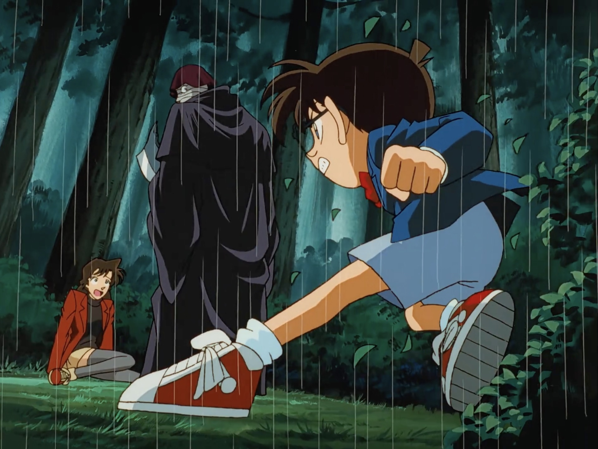 【名侦探柯南|混剪】一分钟看完山庄绷带怪人案|以正义之名