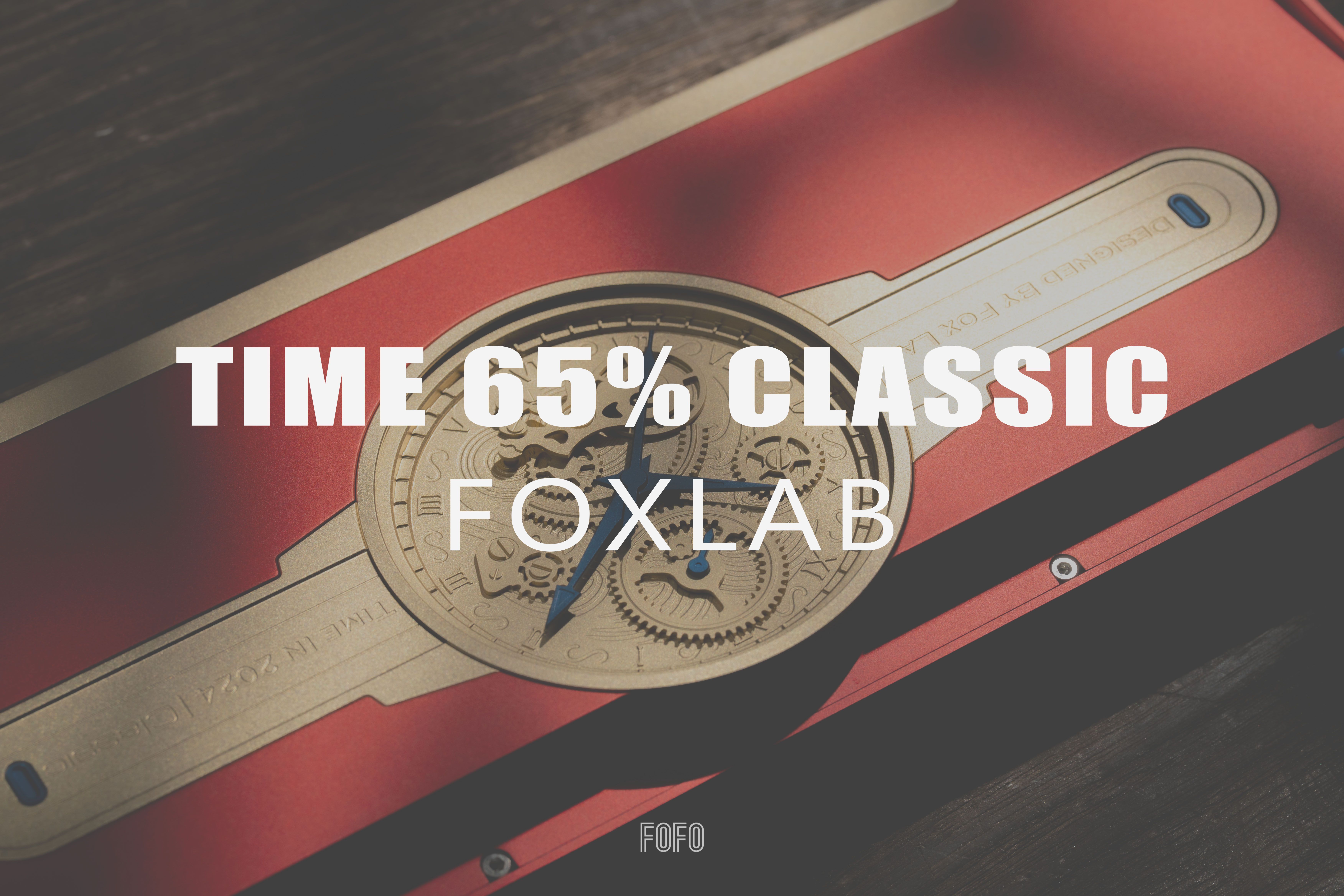 # Log8. 把钟表设计在键盘上的感觉是?/ FOXLAB  TIME 65 CLASSIC 客制化键盘哔哩哔哩bilibili