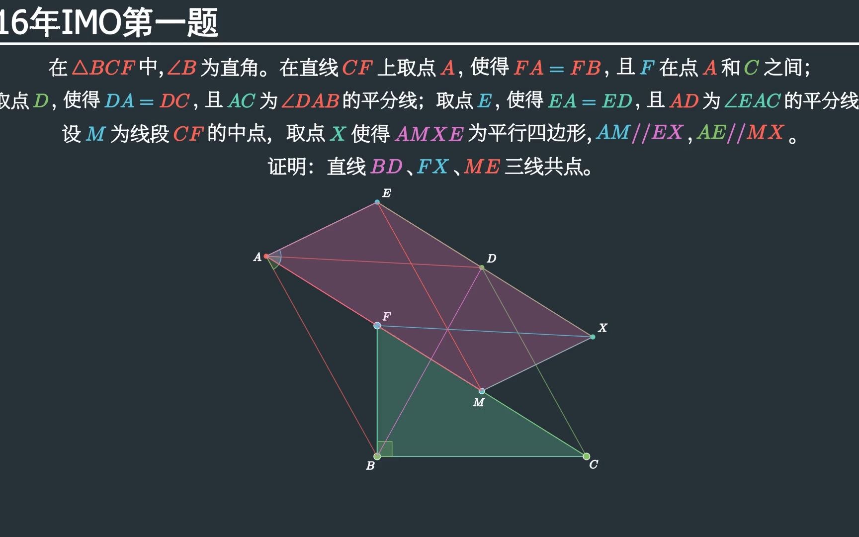 [IMO2016] 2016年IMO第一题哔哩哔哩bilibili