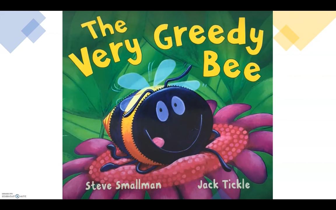 [图]英文绘本原声赏析—The Very Greedy Bee with sounds and animation