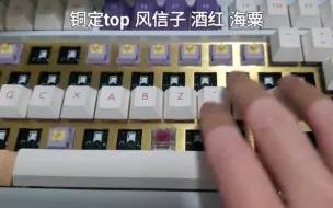 Download Video: 铜定top结构 和 pom定gasket结构声音对比