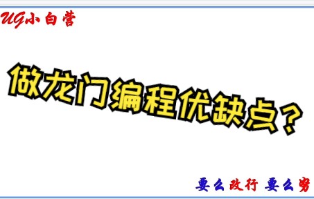 第一次做龙门编程,讲讲我的经历,龙门编程的优缺点?哔哩哔哩bilibili