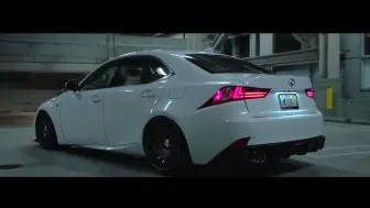 Download Video: 优雅的小白雷克萨斯 IS 250 F-Sport | “道路为家”| 20“Vossen VLE-1（4K）| Lexusboys