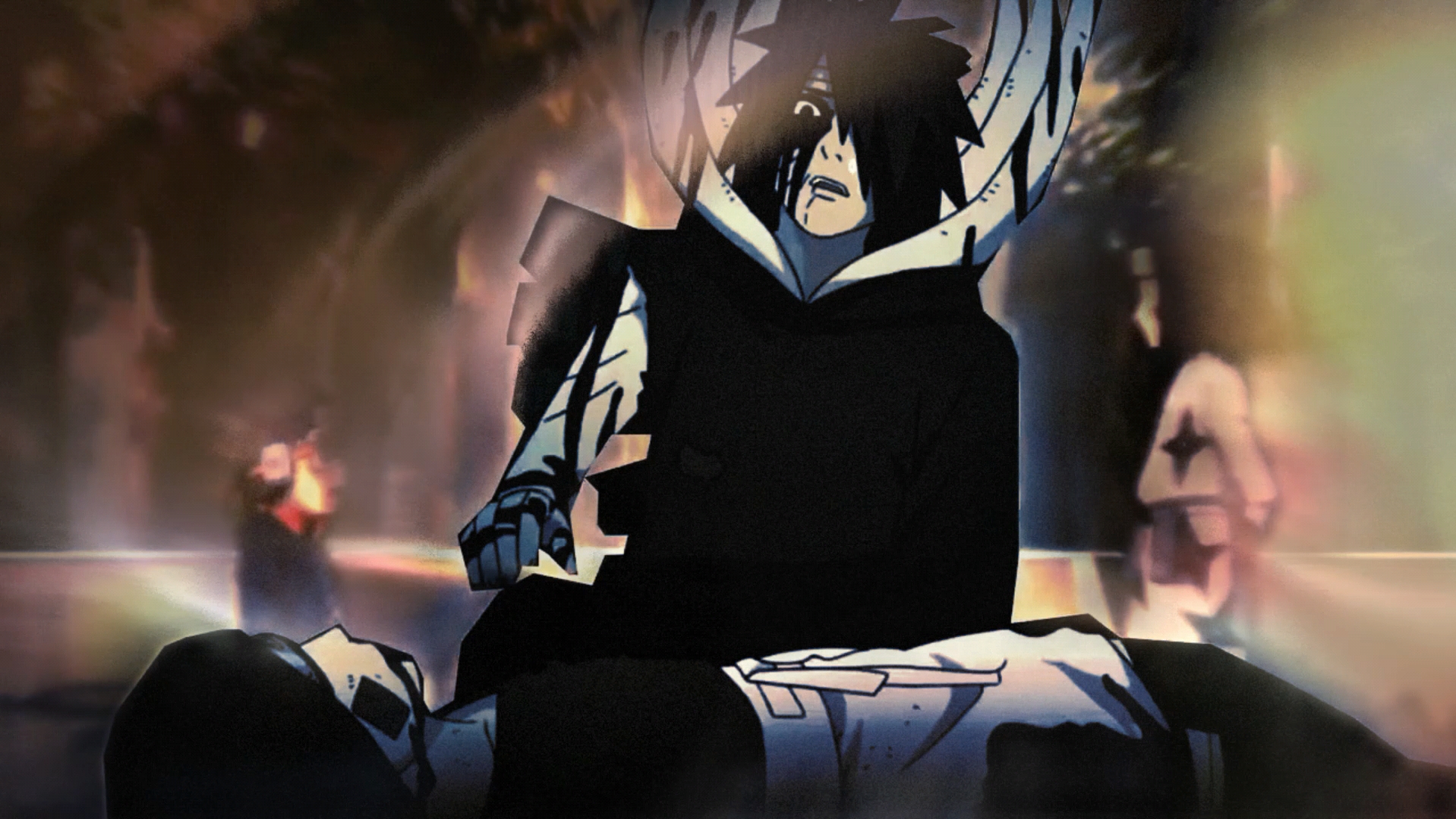 神威难藏泪,( _____)