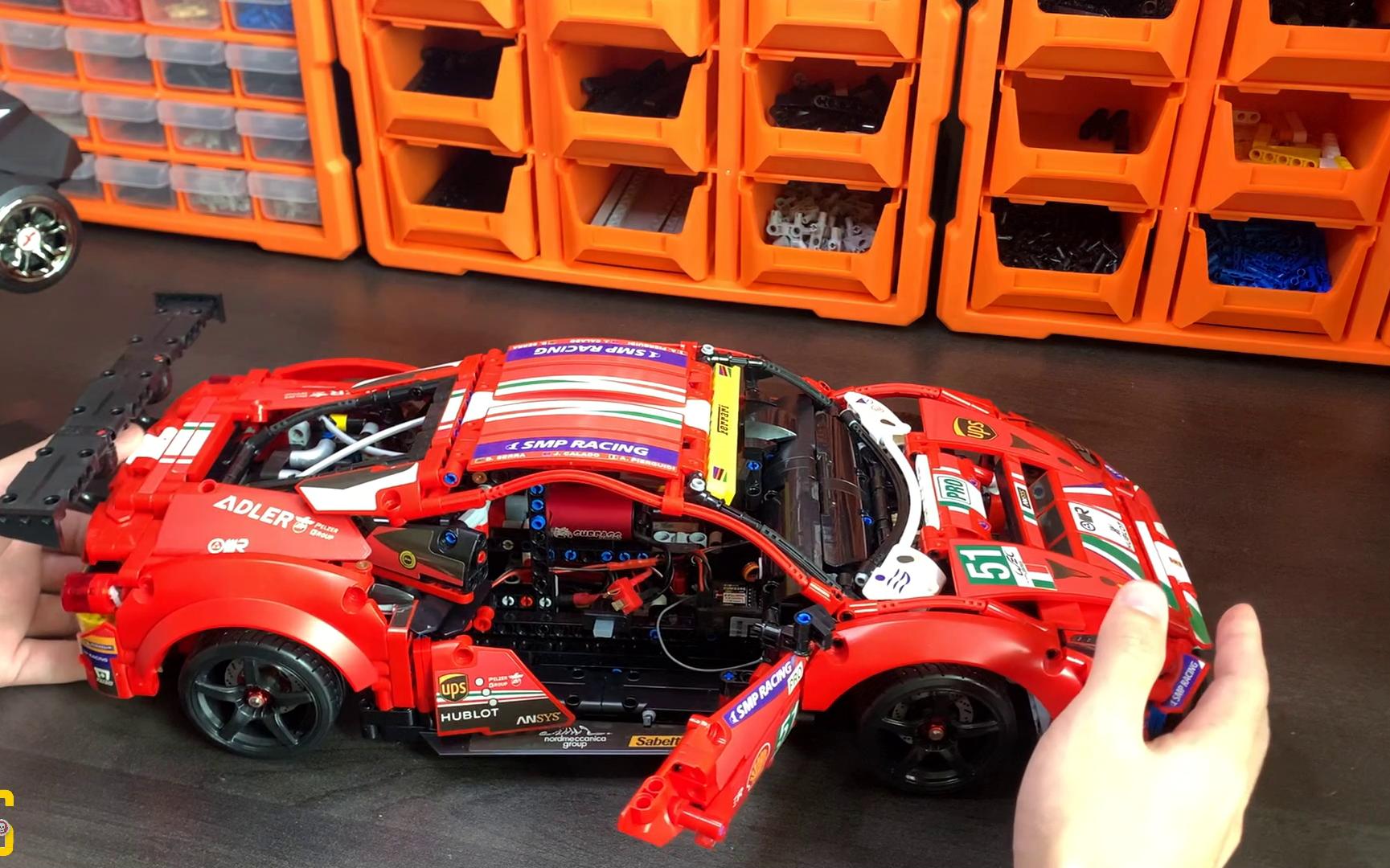 乐高42125 法拉利488 电设安装和使用说明