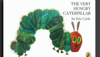 经典英文绘本 The Very Hungry Caterpillar 好饿好饿的毛毛虫 哔哩哔哩 Bilibili