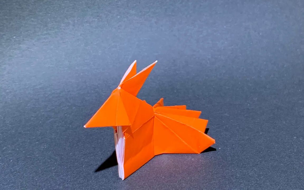 【うおんばっと】九尾狐折纸教程 origami nine-tailed fox