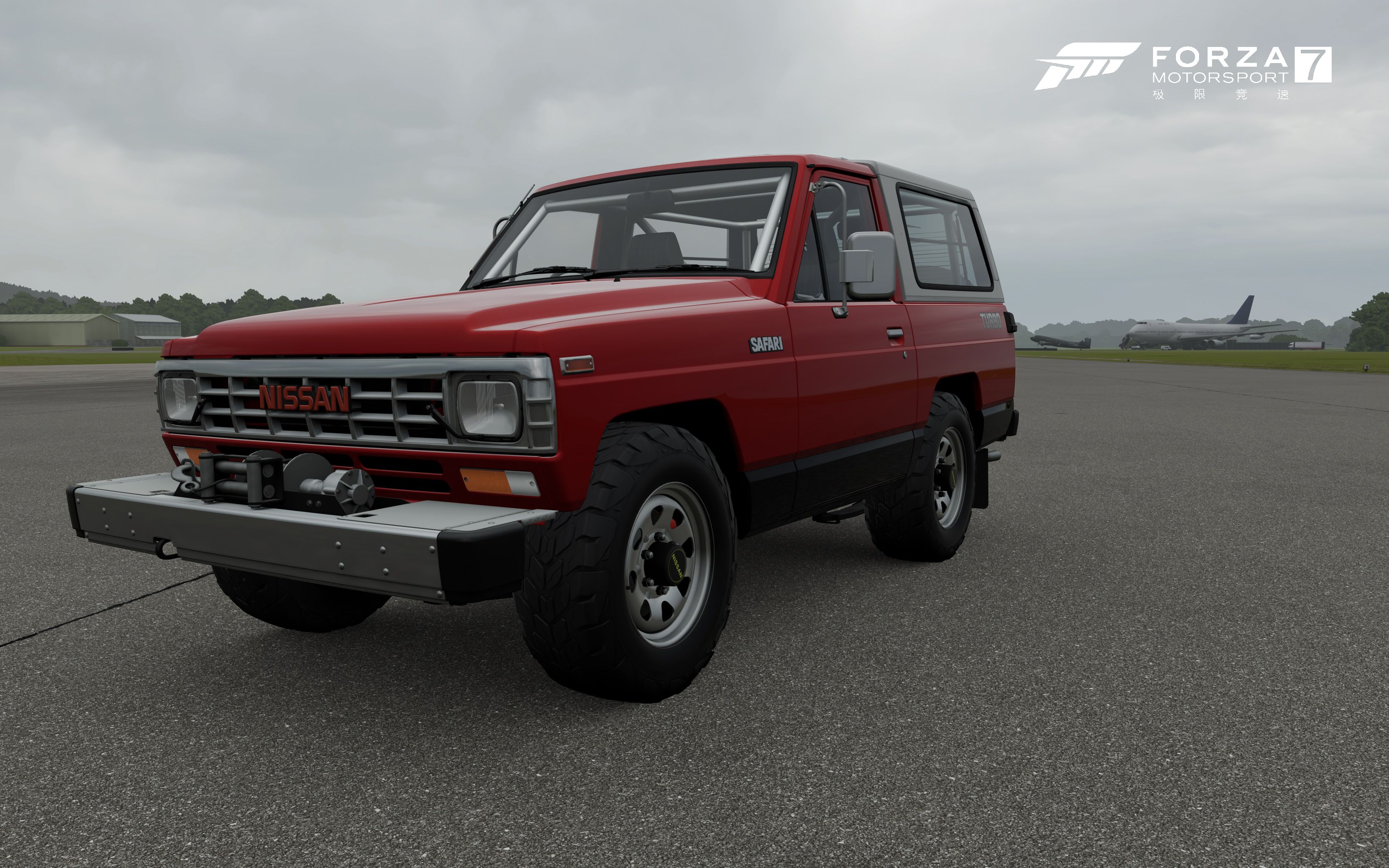 【 极限竞速7名车#2】【top gear】1985日产safari turbo_哔哩哔哩