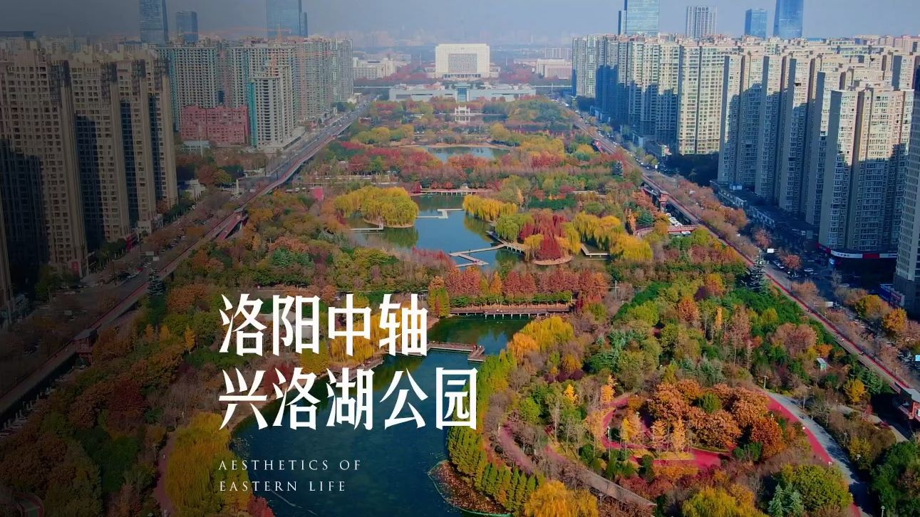 洛阳市兴洛湖公园图片