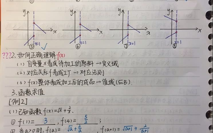 笔记函数f(x)的概念和性质哔哩哔哩bilibili