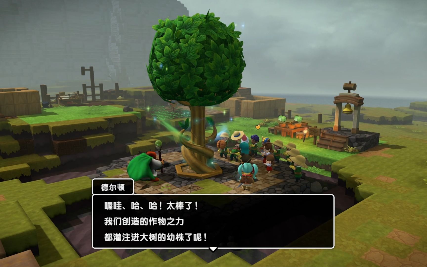 创世小玩家2:改善村庄基础设施,大树生长又来敌人