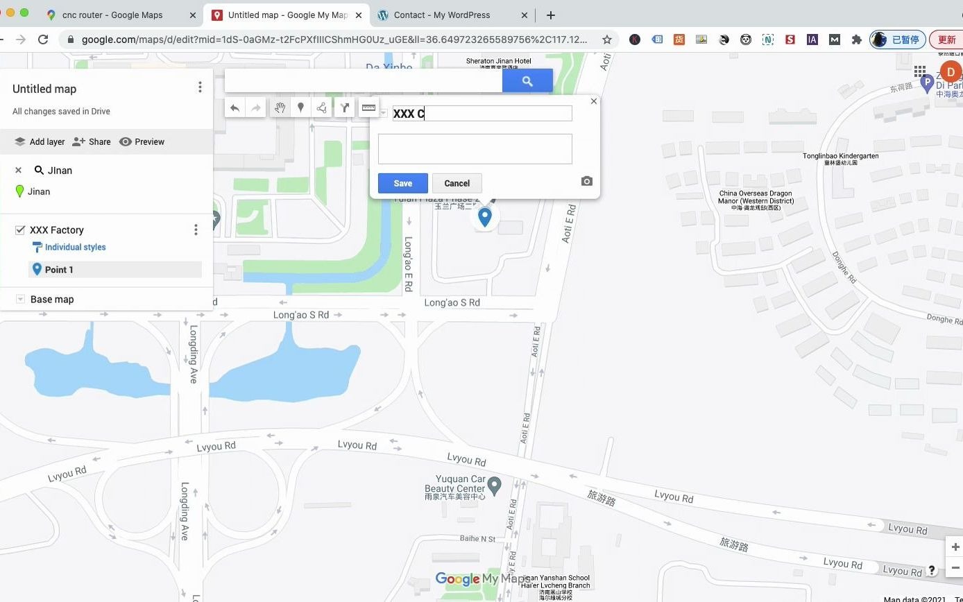 谷歌地图标注并添加到Wordpress外贸网站哔哩哔哩bilibili