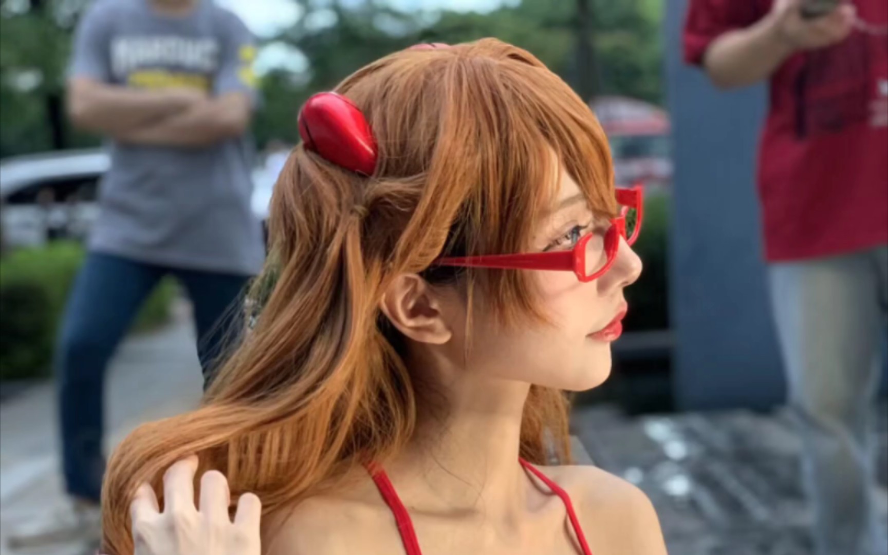 萤火虫漫展美女