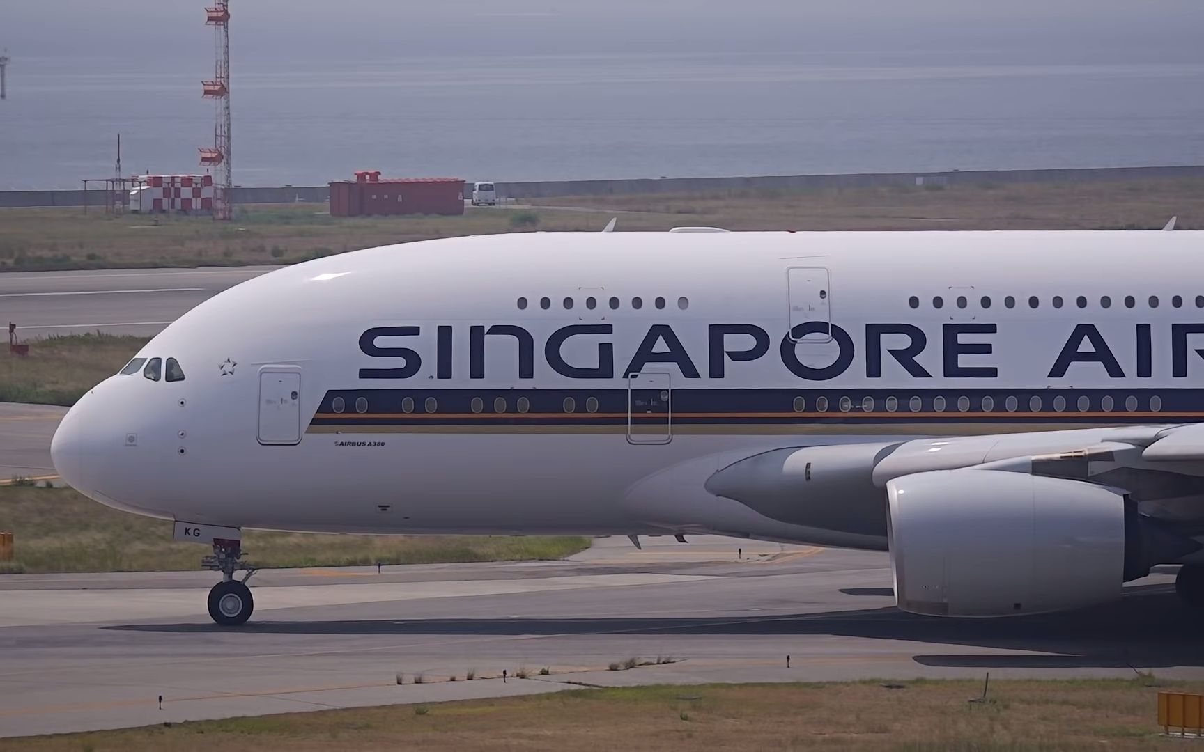 新加坡航空a380 9v-skg|关西国际空港