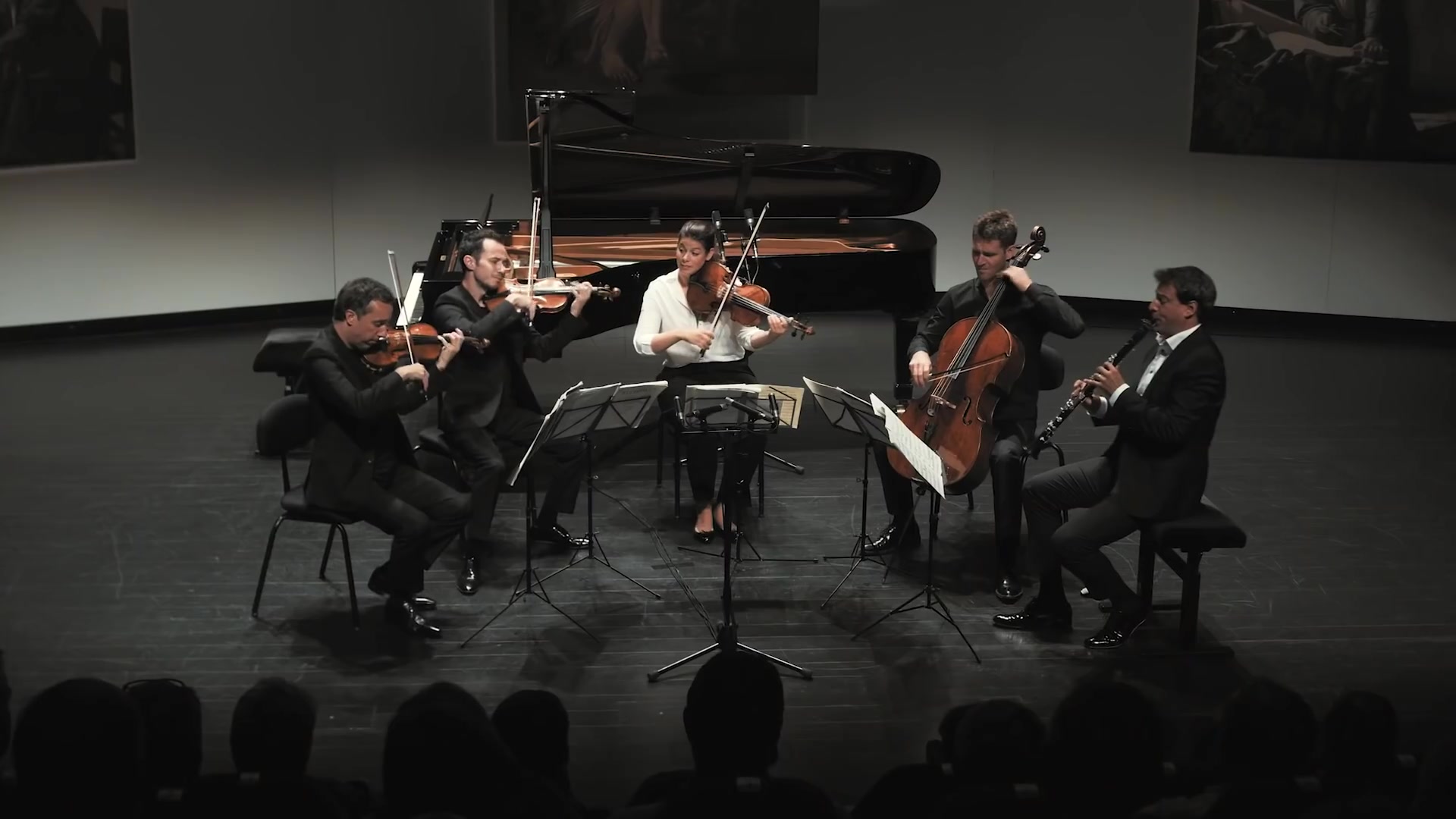 [图]Brahms Clarinet Quintet op.115 勃拉姆斯单簧管五重奏Damien Bachmann & Quatuor Ébène