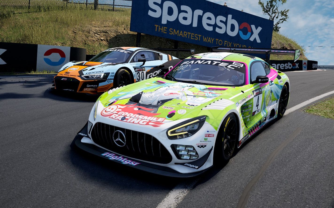 最新初音赛车来了2022vergoodsmilehatsunemikuamggt3