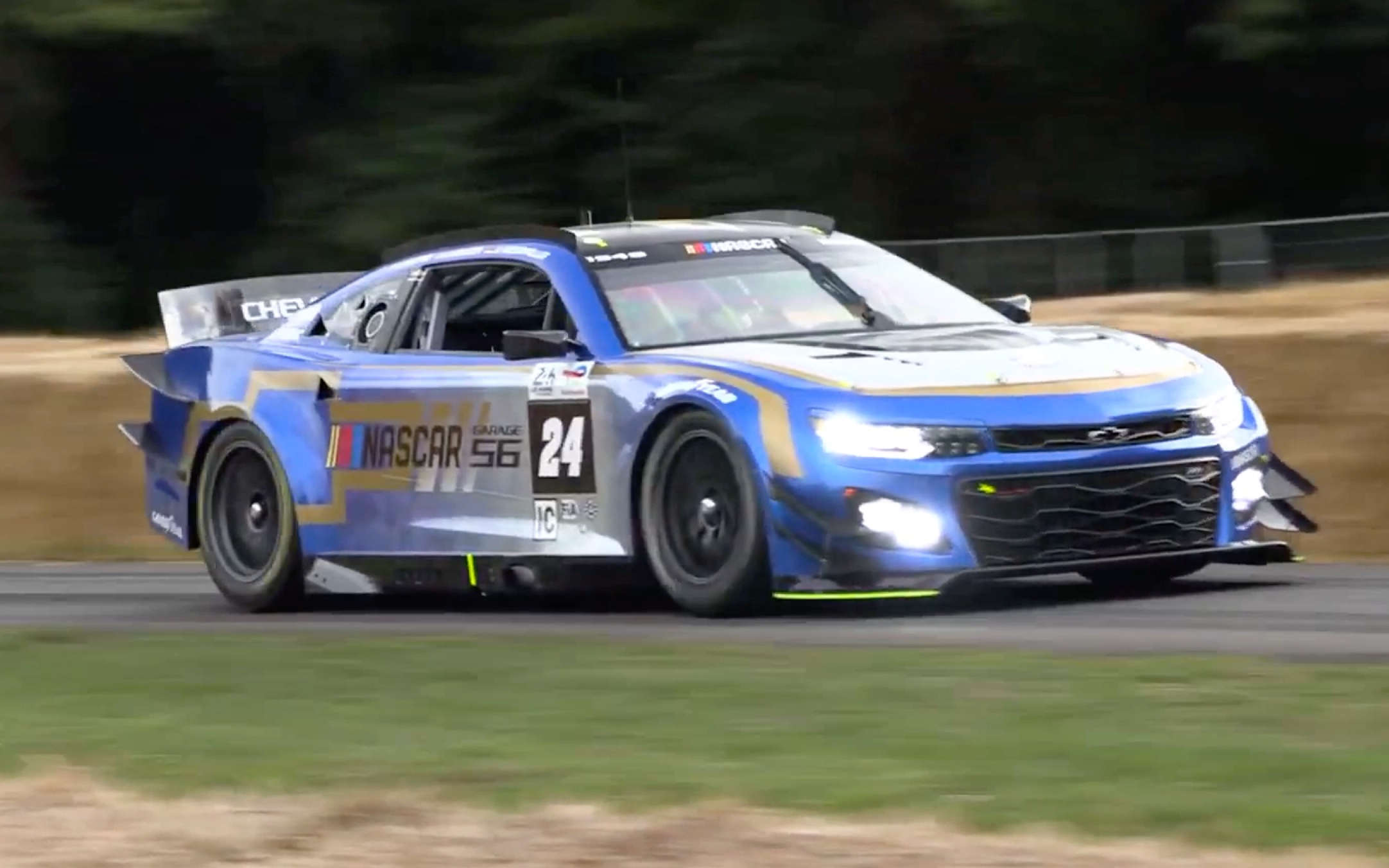 【nascar】美式v8!garage 56勒芒赛车goodwood实拍