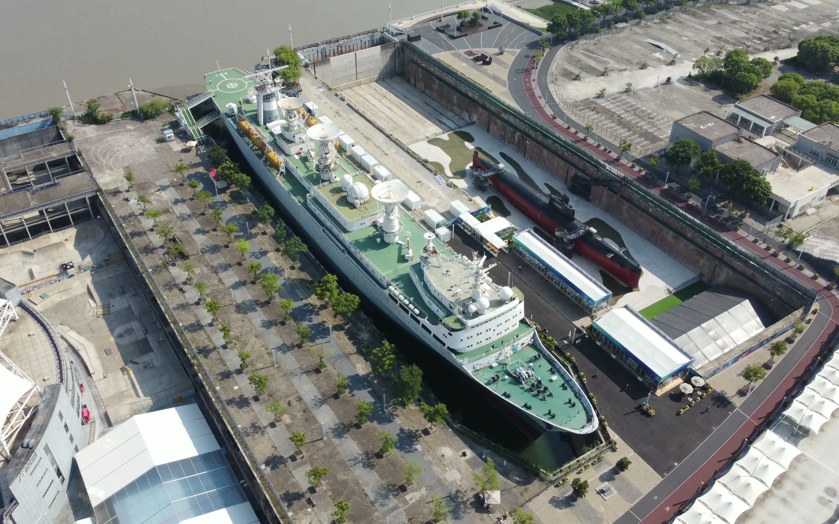 远望一号 江南造船厂旧址 徐汇滨江